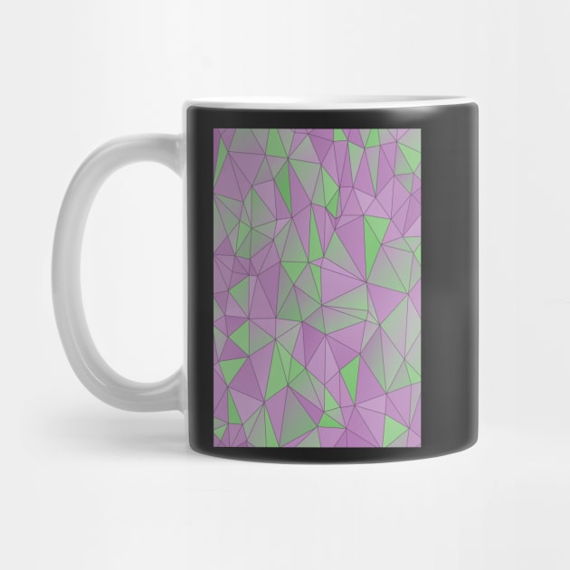 Geo Pattern (Purple and Green) by Blue-Banana